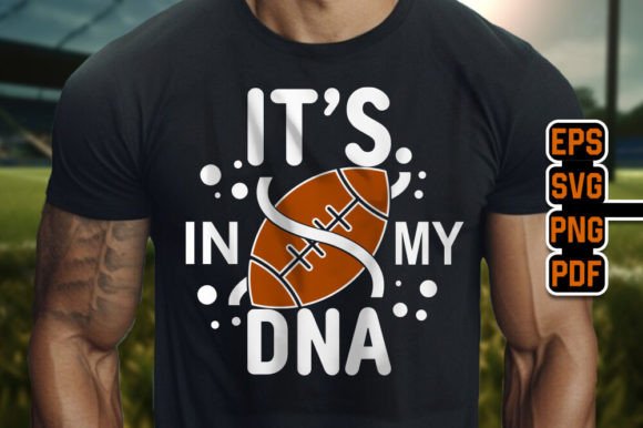 A Bold American Football T-Shirt Design for Crafters