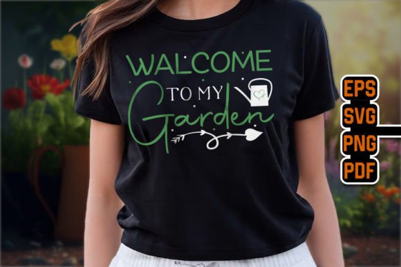 A Garden Welcome Embroidery Design for Crafters & Makers