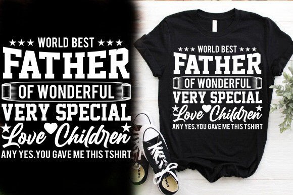 A Graphic Designer's Review of 'World Best Father' T-Shirt Design