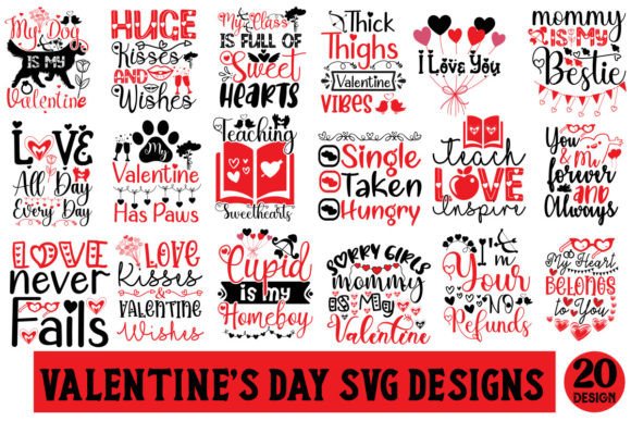 A Valentines SVG Bundle Review for Blog Graphics & Editorial Design