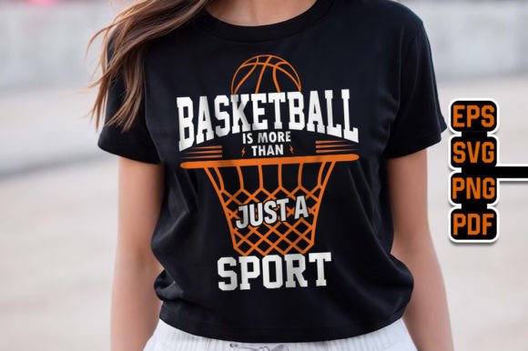 Basketball Graphics: A T-Shirt Design That Speaks Beyond the Court
