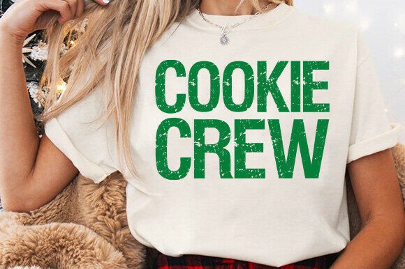 Cookie Crew SVG for Graphics & T-Shirt Designs