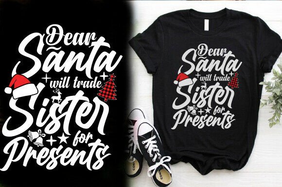 Dear Santa Trade Sister for Present Graphics Review