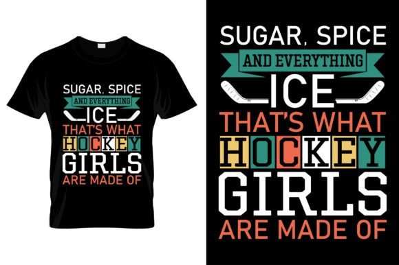 Evaluating the Hockey Girls T-Shirt Design Graphics