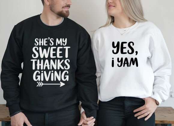 She’s My Sweet Thanksgiving Couples Tee Graphics Review